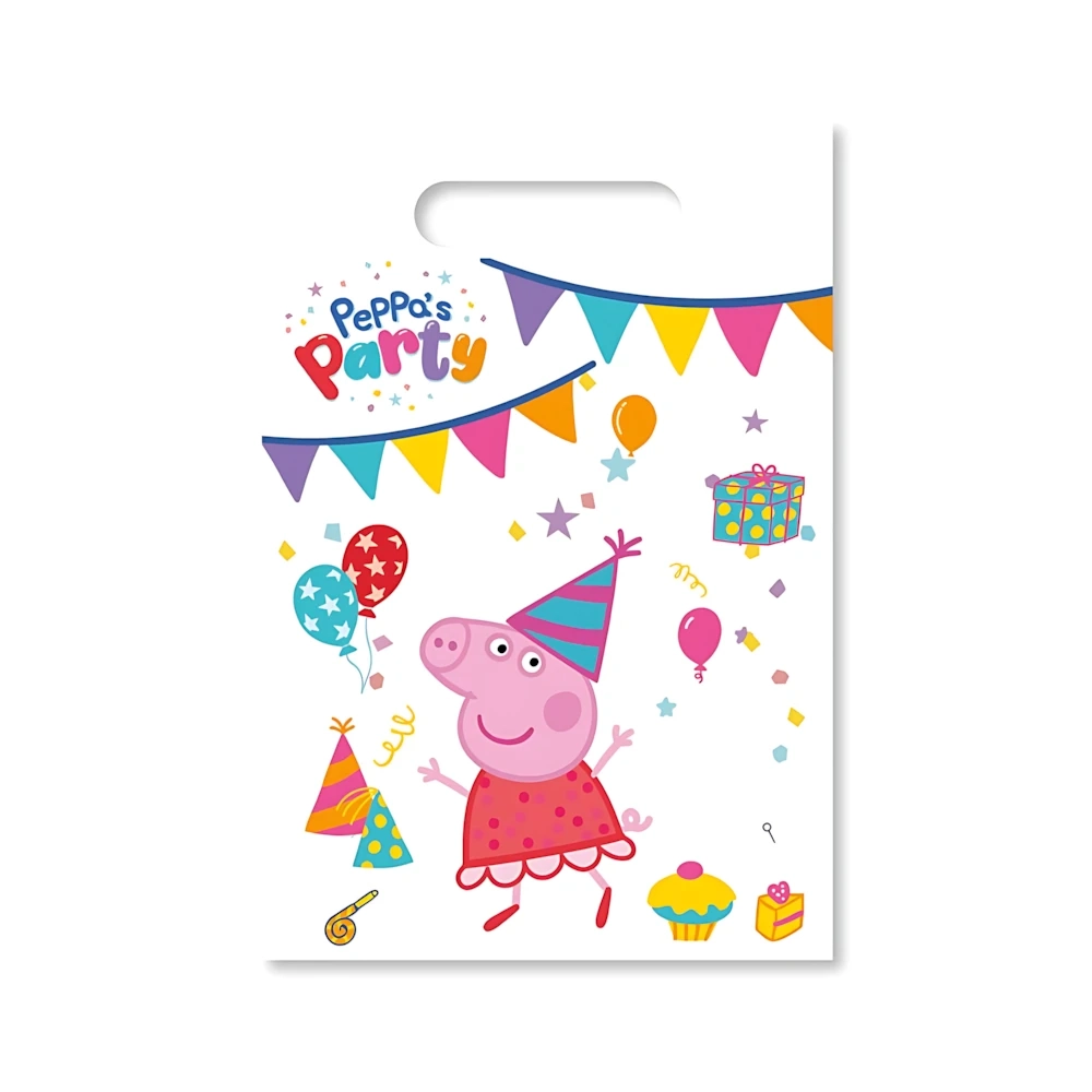 Shopper Porta Regalo 17x25cm - Peppa Pig (6pz)