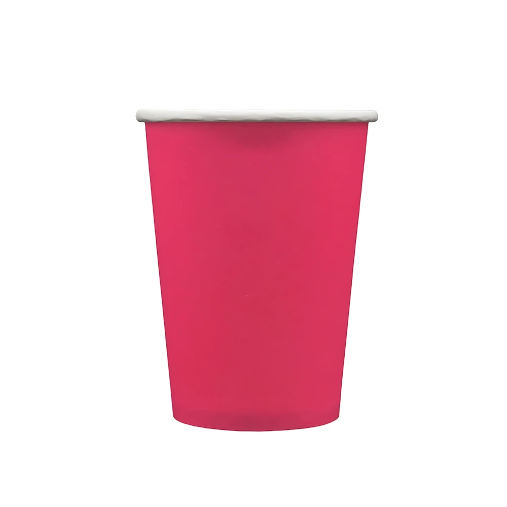Bicchieri in carta Fucsia 250cc – Confezione da 15 pezzi