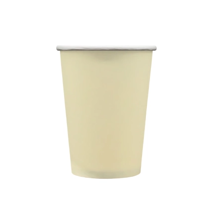 Bicchieri in carta Avorio 250cc – Confezione da 15 pezzi