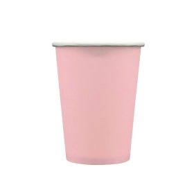 Bicchieri in carta Rosa 250cc – Confezione da 15 pezzi