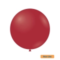 Palloncini Deco Line pastello 26" (66cm) Rosso Rubino 232, 10pz.