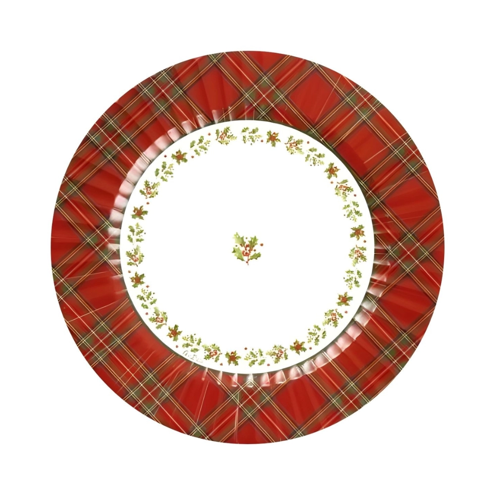 Piatti Scottish Christmas 27cm, 8pz.