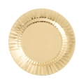 Piatti Round Oro 27cm, 8pz.