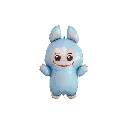 Palloncino Sagoma Angry Bunny Blu h26" (66cm), 1 pz.