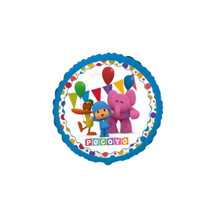 Palloncino Pocoyo Tondo 18" (45cm), 1pz.