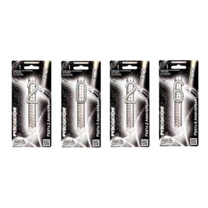 kit fontane per torta 2026 numeri con strass