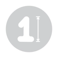 Numeri Argento Super 34"-86cm